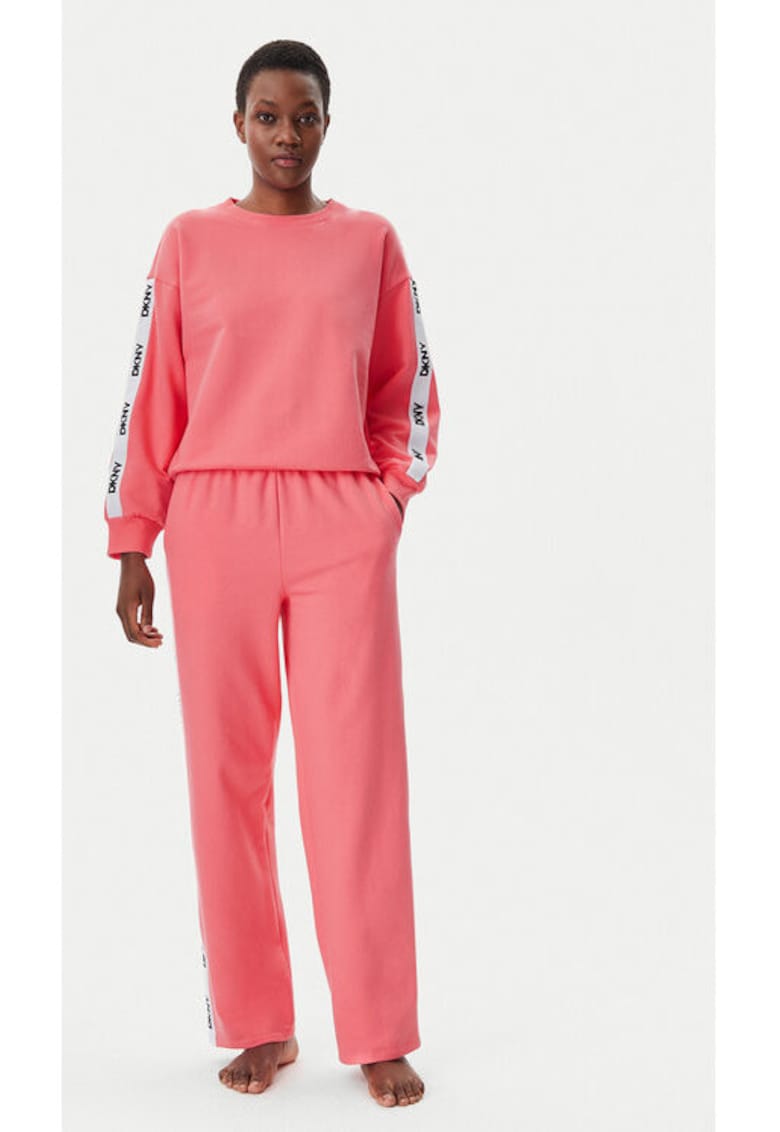 Pijama dama -  305145598 - Bumbac/Poliester - Roz