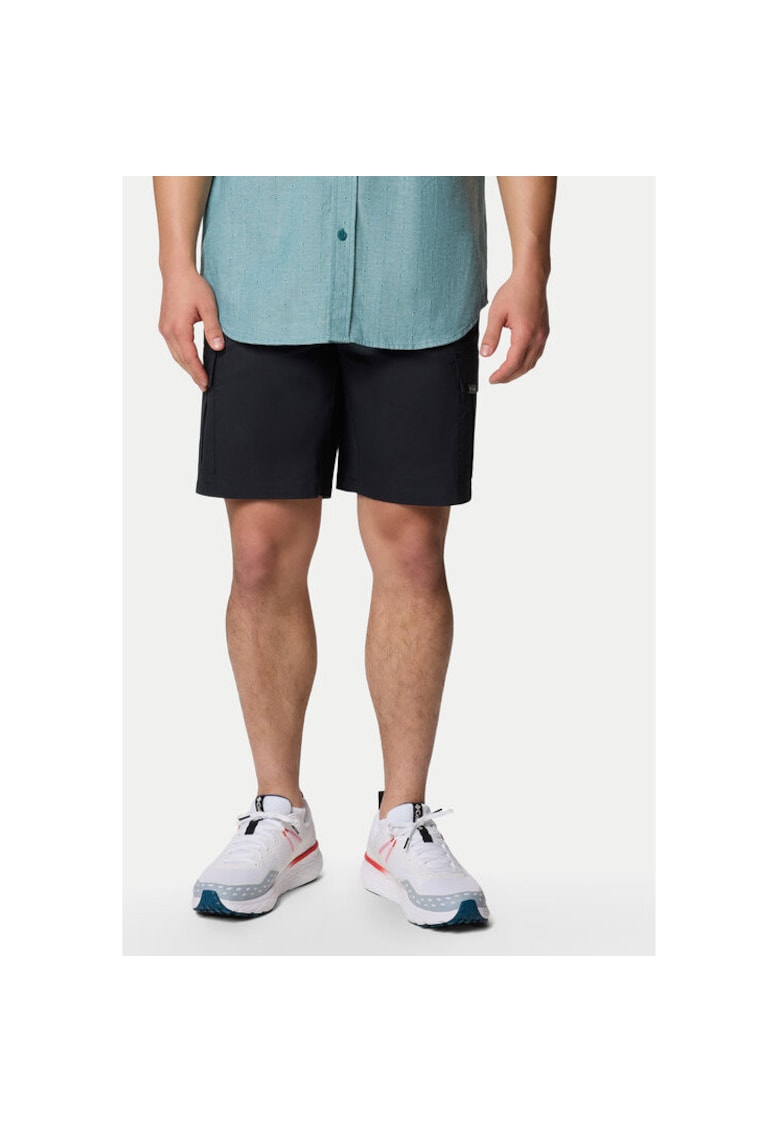 Pantaloni scurti barbati -  304693526 - Bumbac - Negru