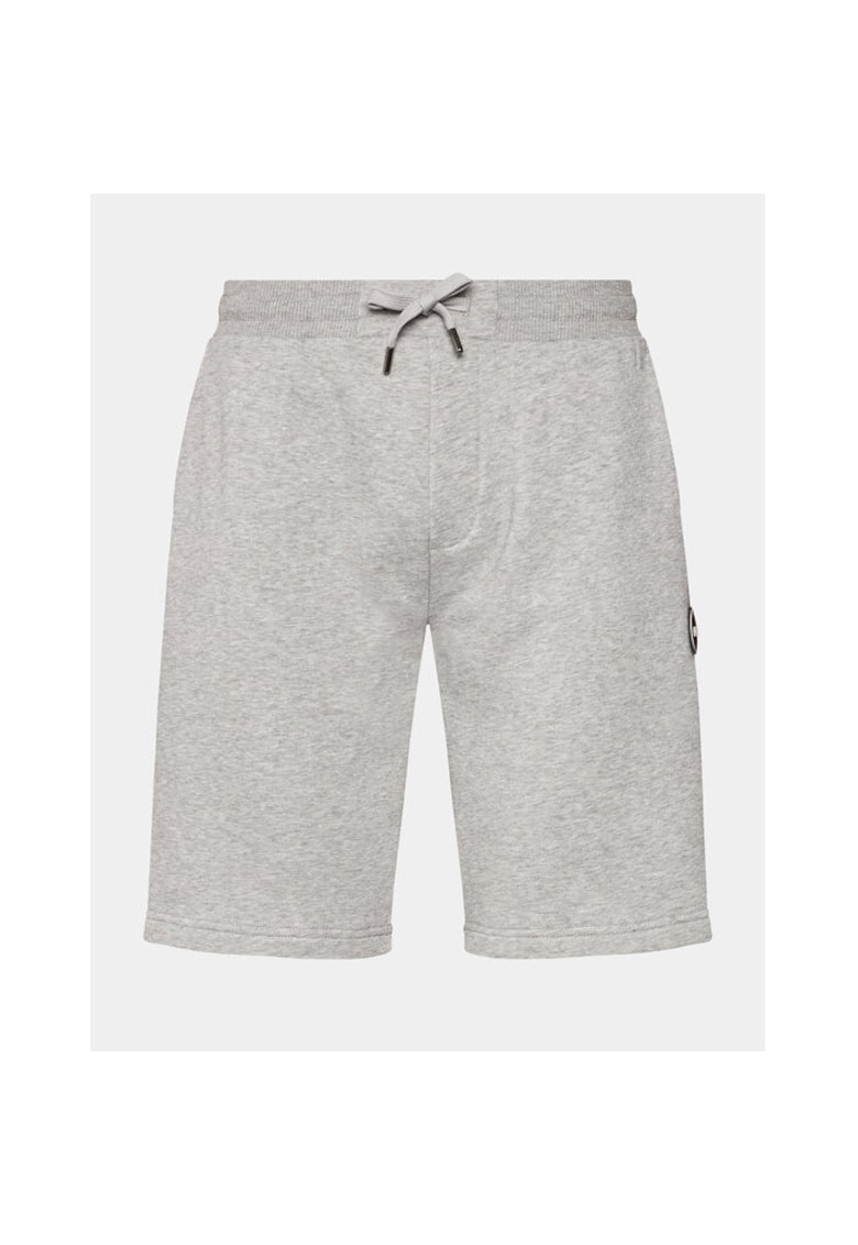 Pantaloni scurti barbati - 303655532 - Bumbac/Poliester - Gri