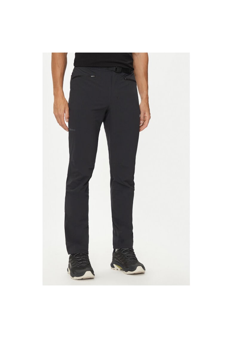 Pantaloni barbati - 304108723 - Nylon - Negru - Negru