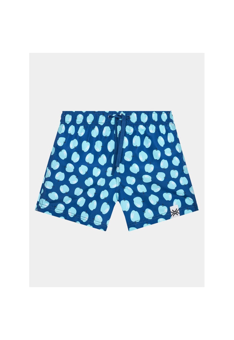 Pantaloni inot baieti - 302020133 - Poliester - Albastru - Albastru