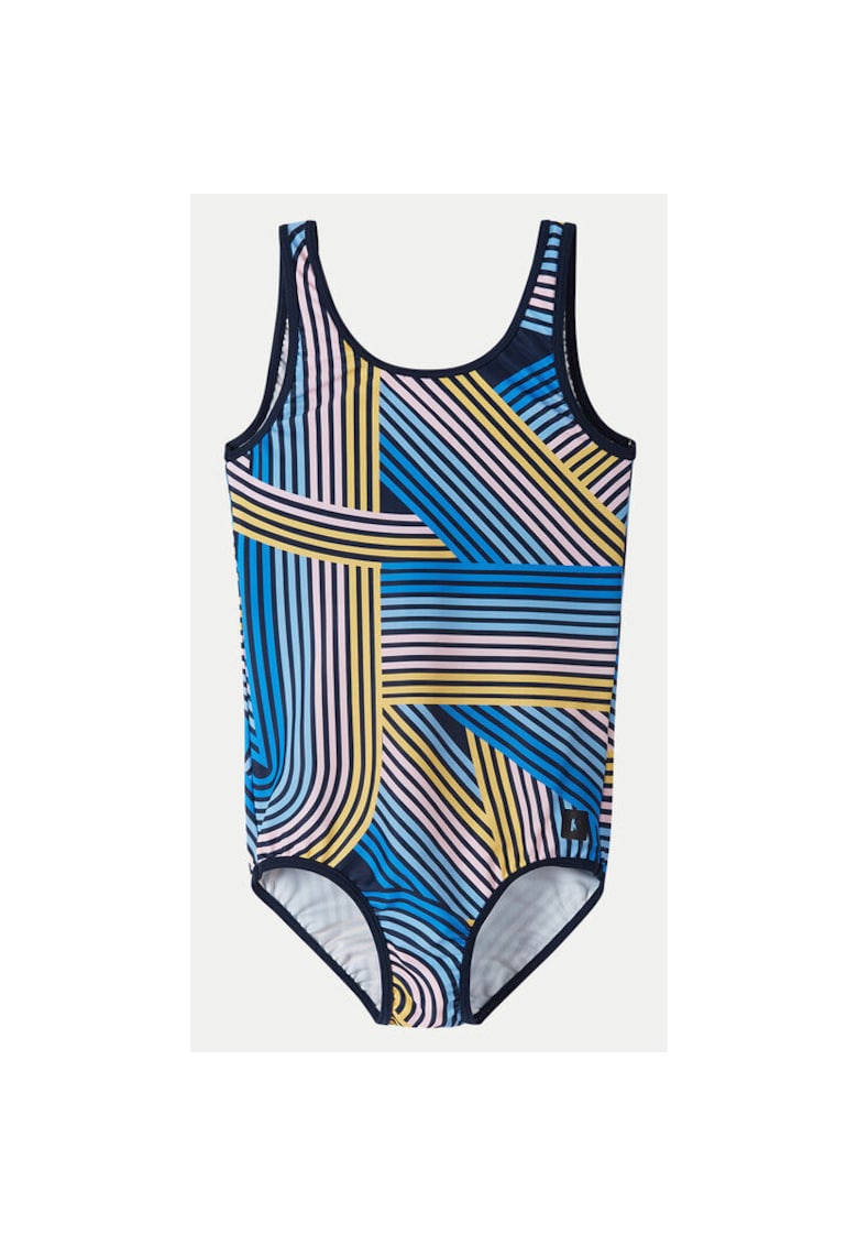 Costum de baie fete - 303884635 - Poliester - Albastru - Albastru