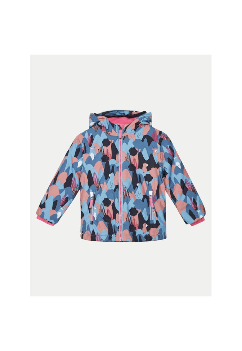 Geaca ski fete -  304122323 - Poliester - Multicolor