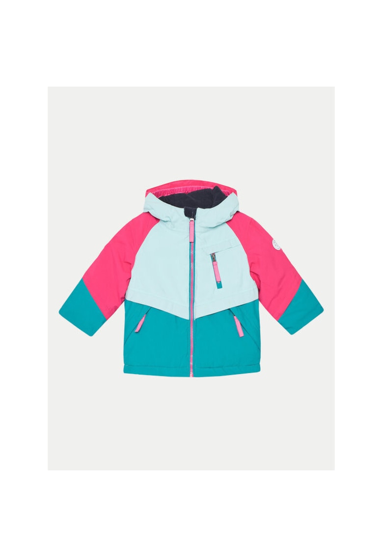 Geaca ski fete -  304122361 - Poliester - Multicolor