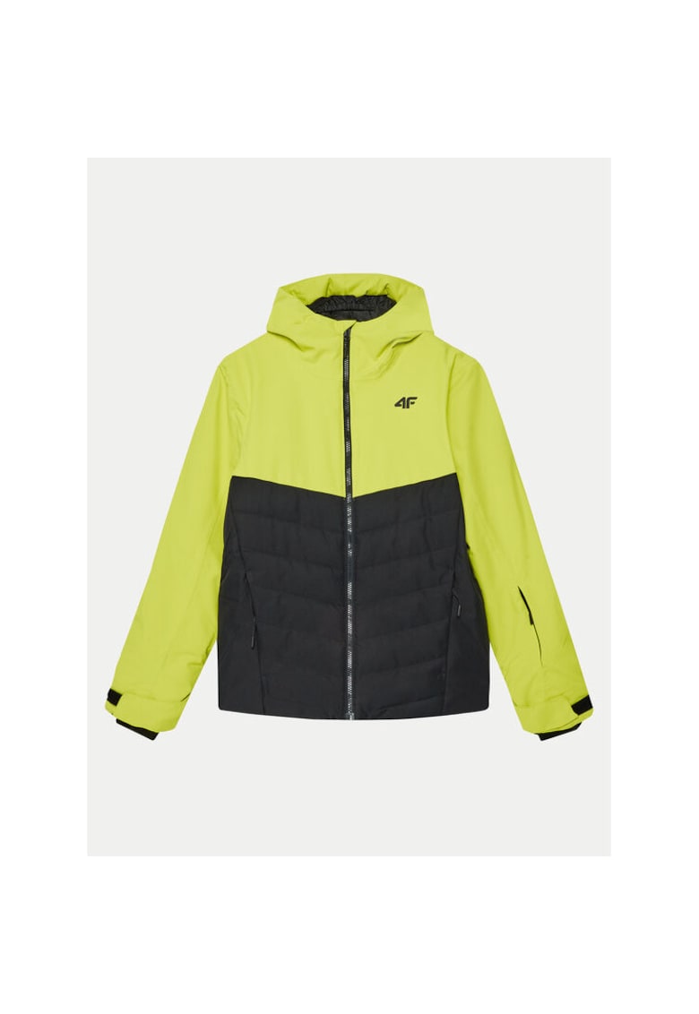 Geaca ski baieti - 303943905 - Poliester - Verde - Verde