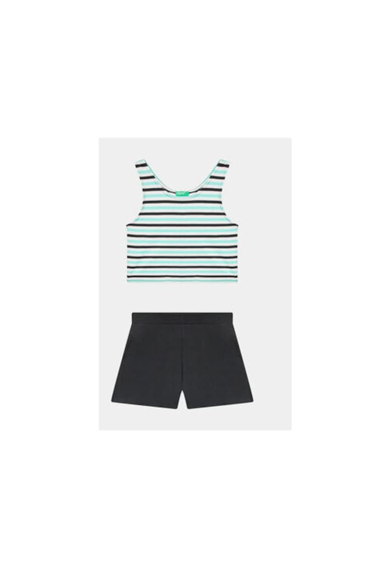 Compleu fete - 302098378 - Bumbac - Multicolor - Multicolor