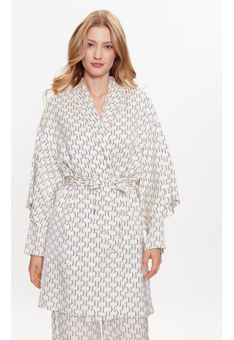 Halat dama - 302912957 - Viscoza - Alb Halat dama - 302912957 - Viscoza - Alb