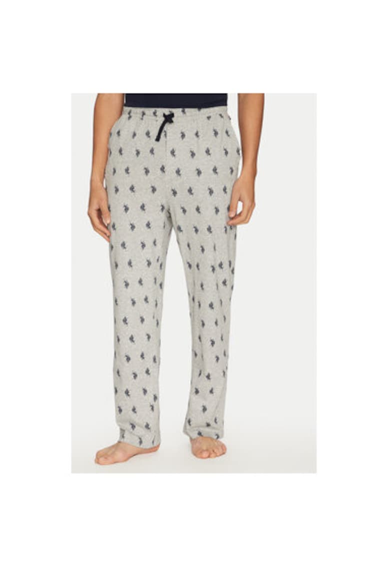 Pantaloni de pijama barbati - 305229649 - Bumbac - Gri Pantaloni de pijama barbati - 305229649 - Bumbac - Gri