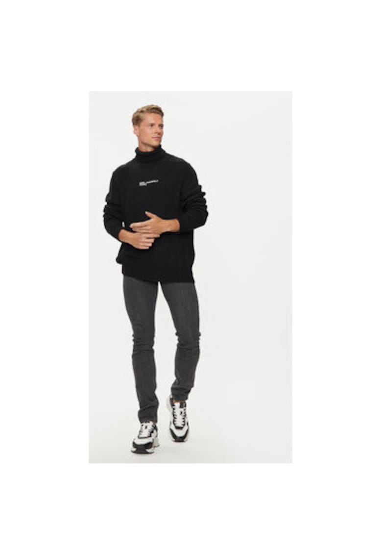 Bluza barbati -  304252150 - Lana Merinos/Acril - Negru