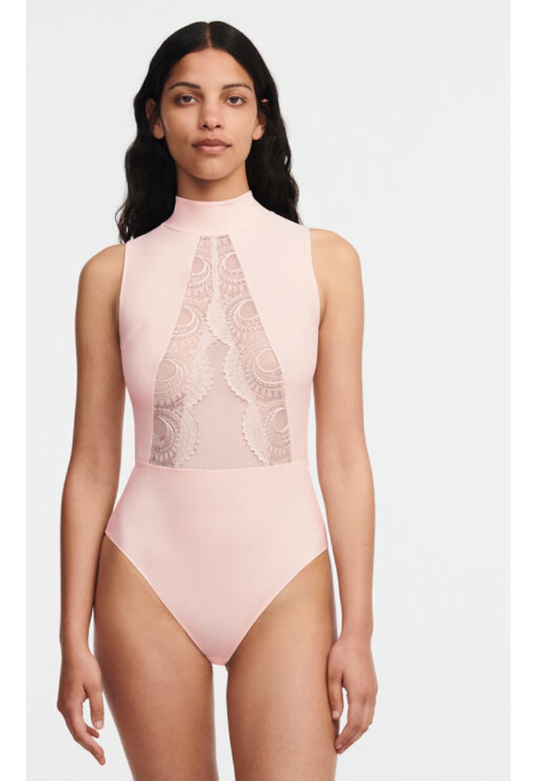Body dama - 303814267 - Nylon/Elastan - Roz - Roz