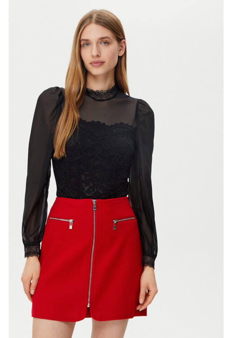Body dama - 305253651 - Viscoza - Negru - Negru