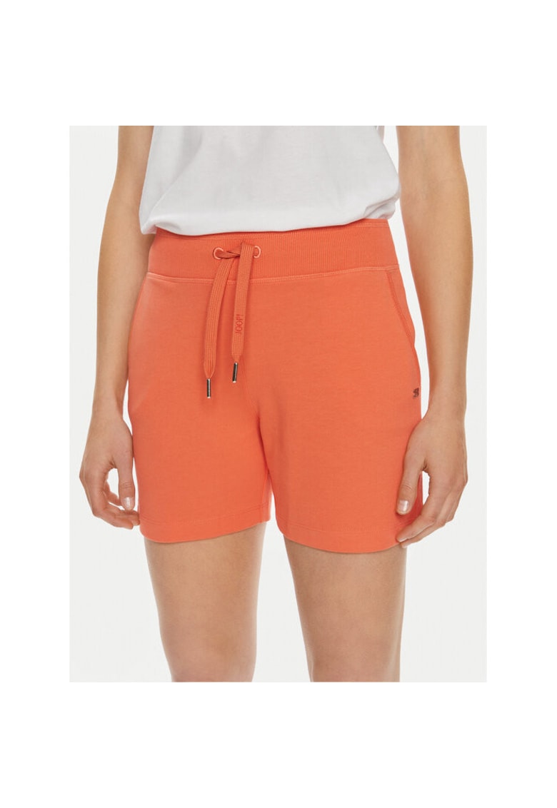 Pantaloni scurti dama - 303931209 - Bumbac/Poliester - Portocaliu Pantaloni scurti dama - 303931209 - Bumbac/Poliester - Portocaliu