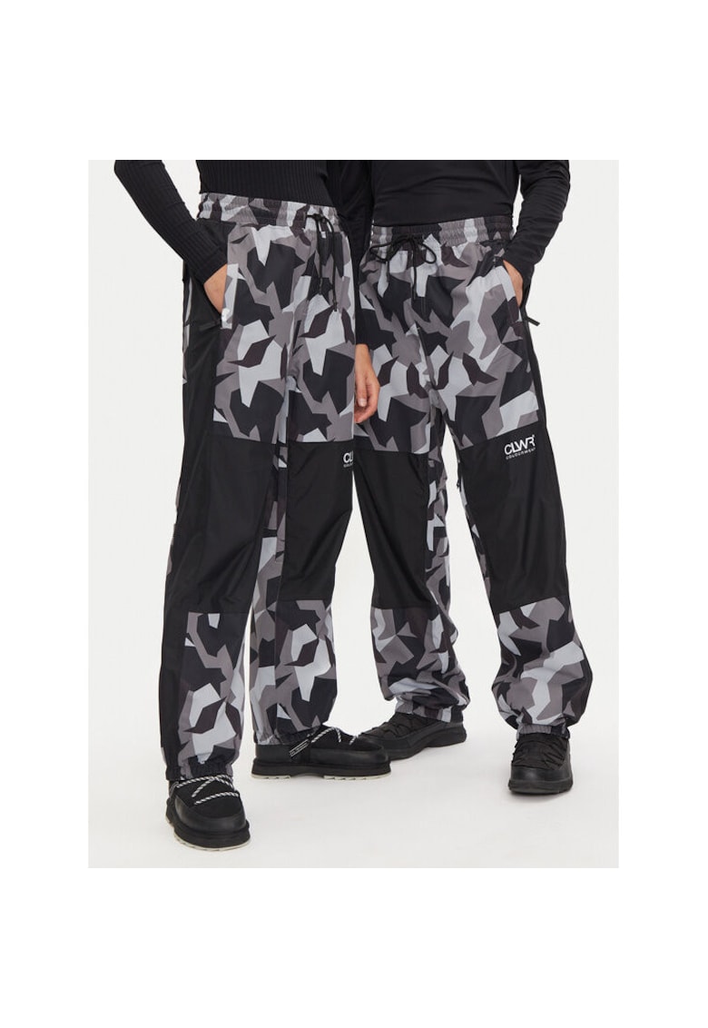 Pantaloni snowboard unisex -  304704185 - Poliester - Negru