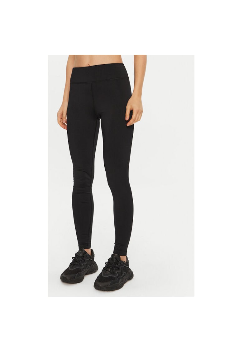 Pantaloni termici dama 303945657 - Poliester - Negru