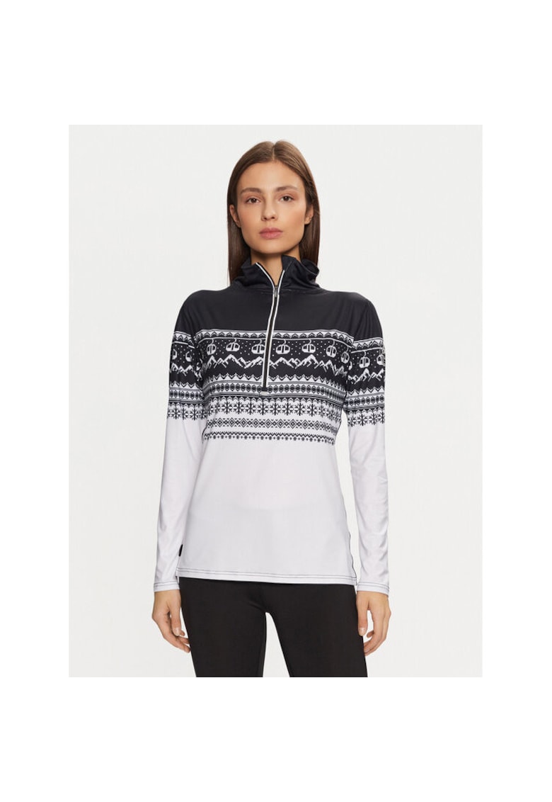 Bluza termica dama  304706226 - Poliester - Negru Bluza termica dama  304706226 - Poliester - Negru