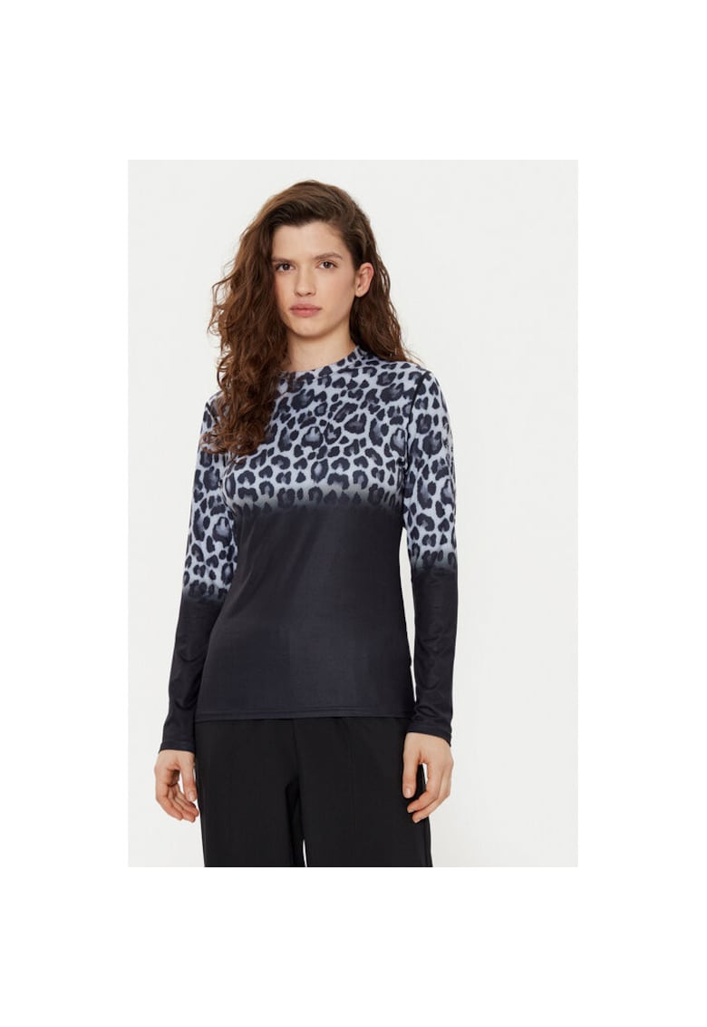 Bluza termica dama 304706141 - Poliester - Negru - Negru