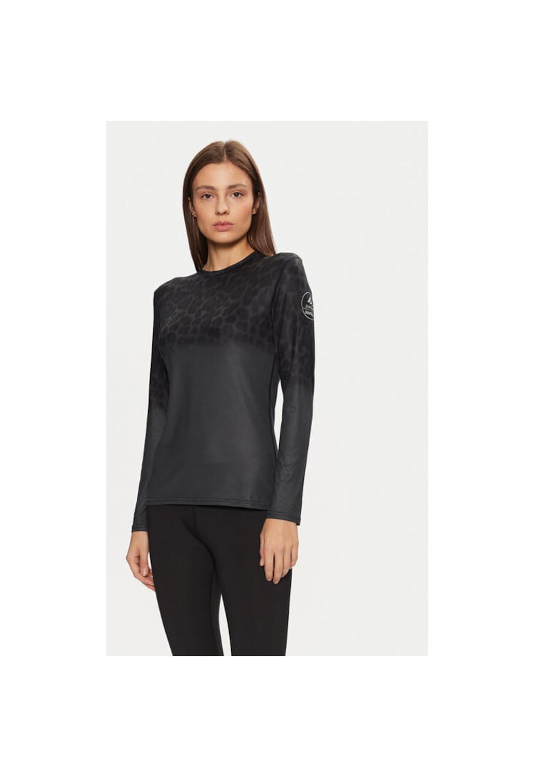 Bluza termica dama 304706165 - Poliester - Negru - Negru