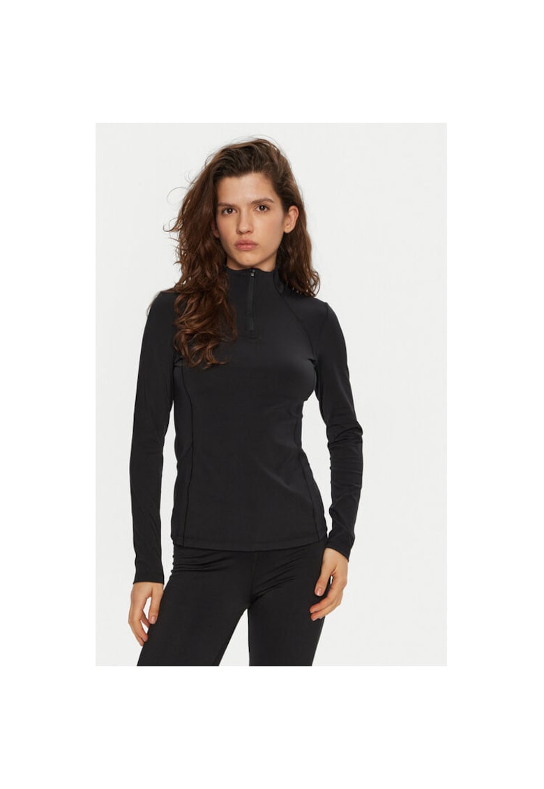 Bluza termica dama 303945626 - Poliester/Elastan - Negru - Negru