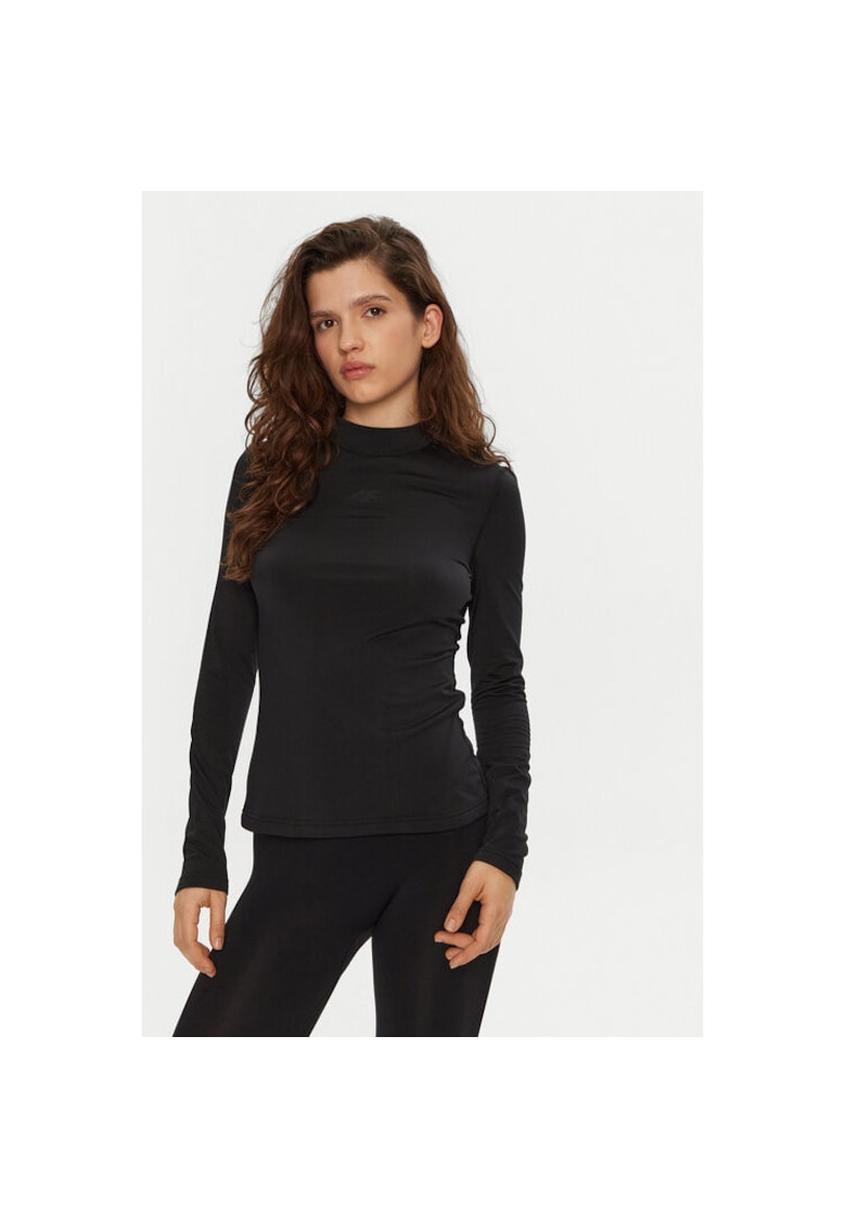 Bluza termica dama 303945633 - Poliester - Negru - Negru