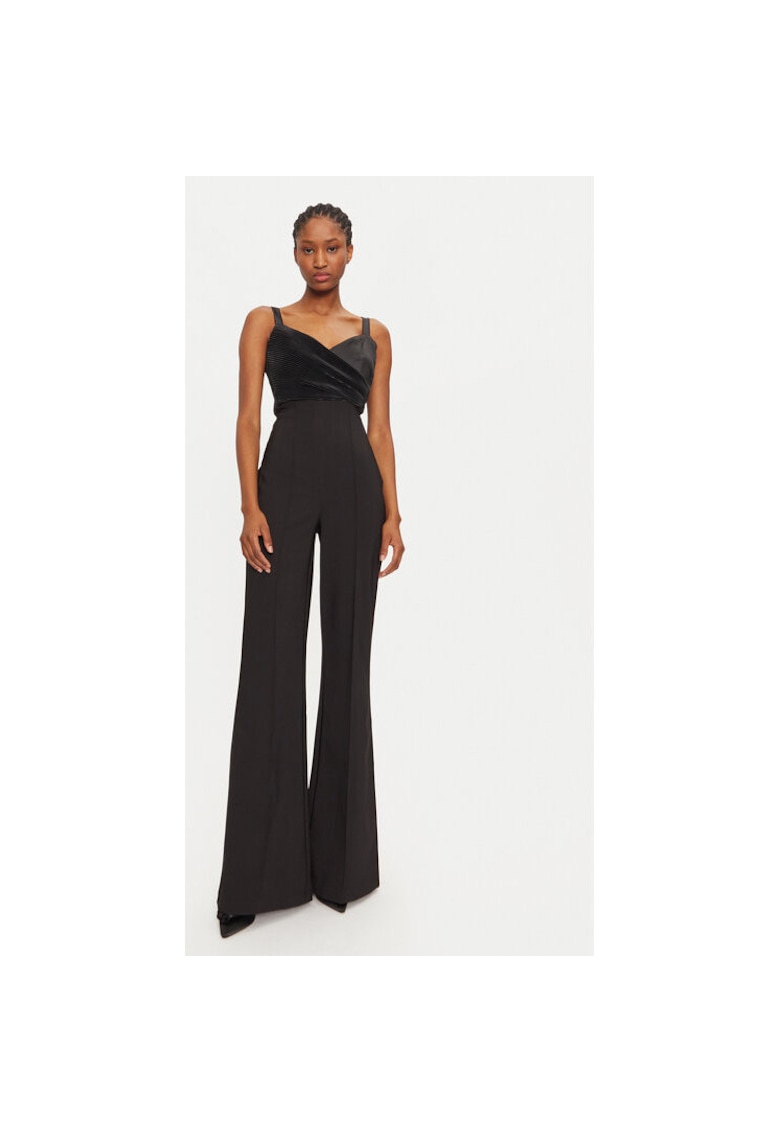 Salopeta dama - 304917813 - Poliester - Negru - Negru