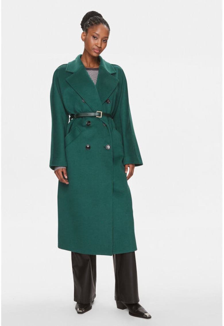 Palton dama -  303842154 - Poliester - Verde