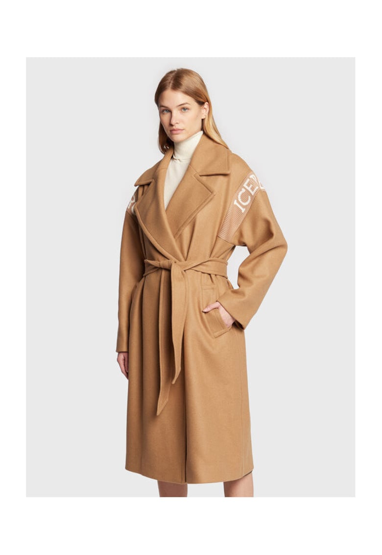 Palton dama - 300945872 - Lana/Poliester - 40 EU - Bej