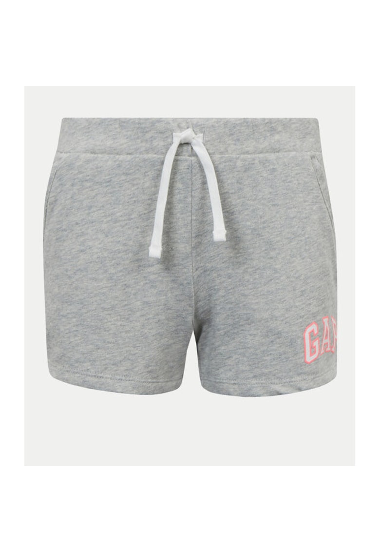 Pantaloni scurti fete - 305288950 - Bumbac/Poliester - 134 CM - Gri