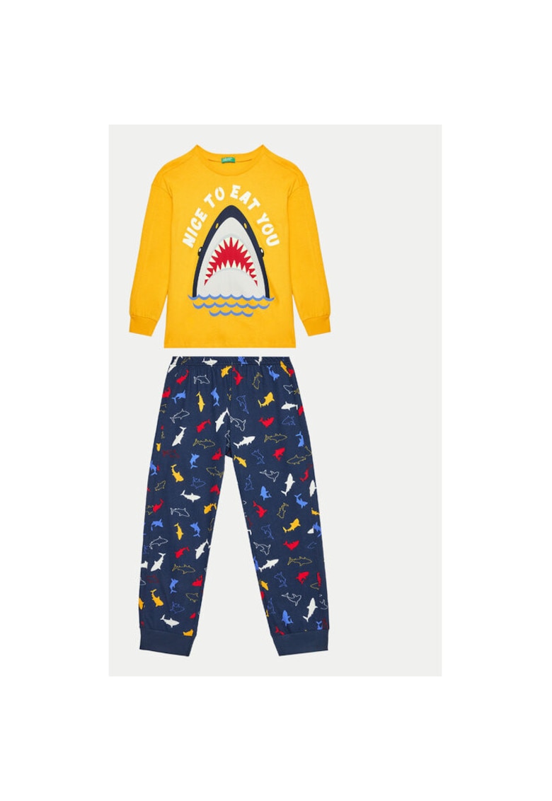 Pijama baieti - 304281518 - Bumbac - Multicolor