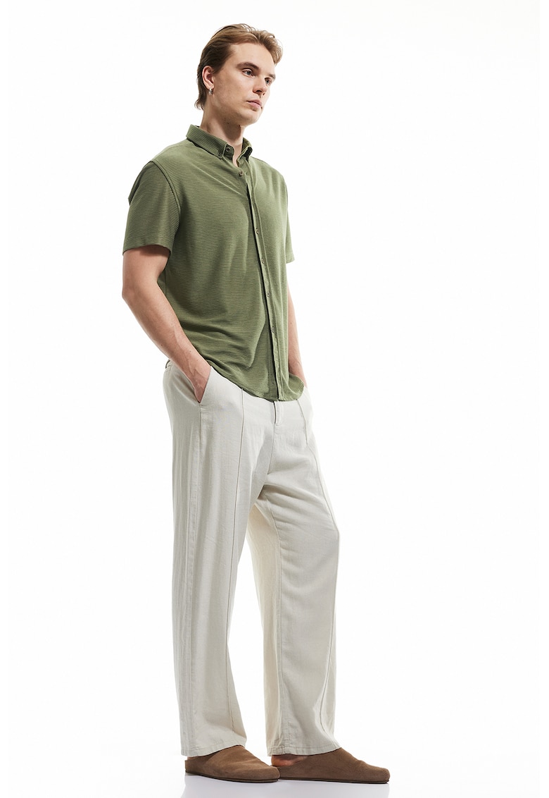 Camasa cu guler fixat cu nasturi