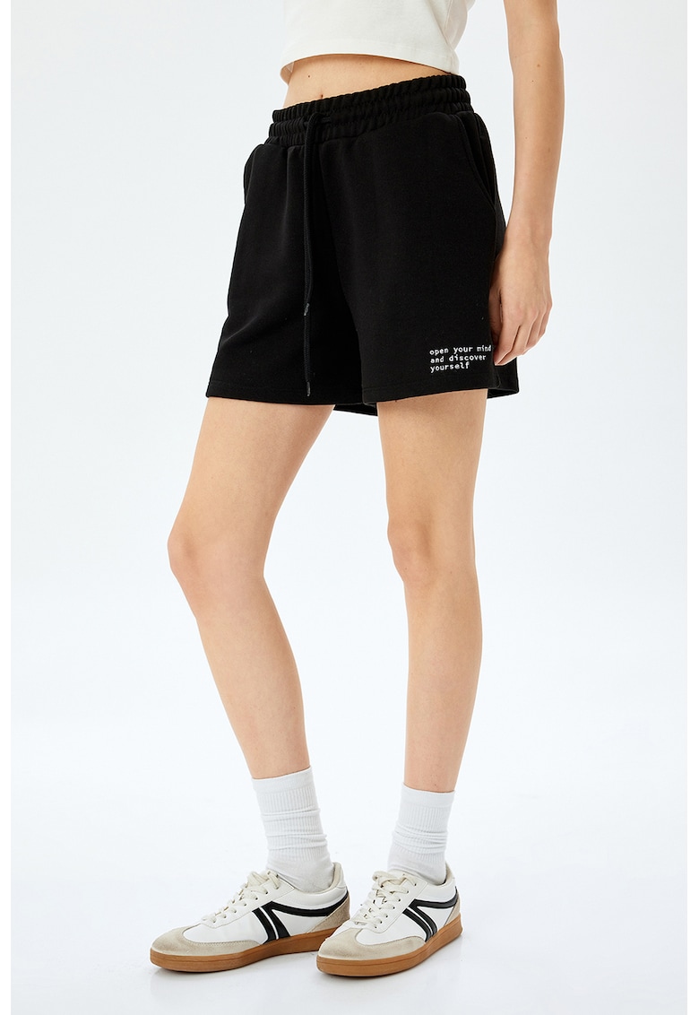 Pantaloni scurti din amestec de bumbac