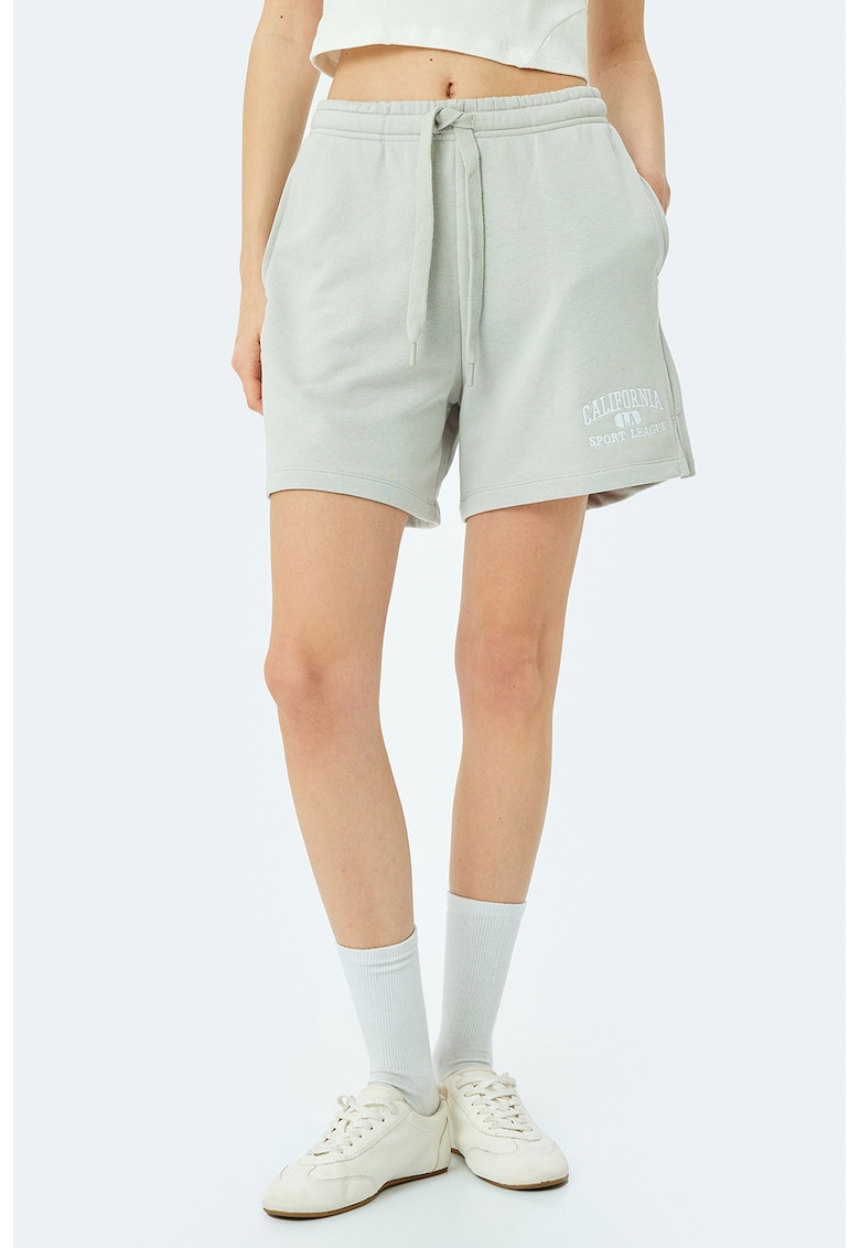 Pantaloni scurti cu talie elastica