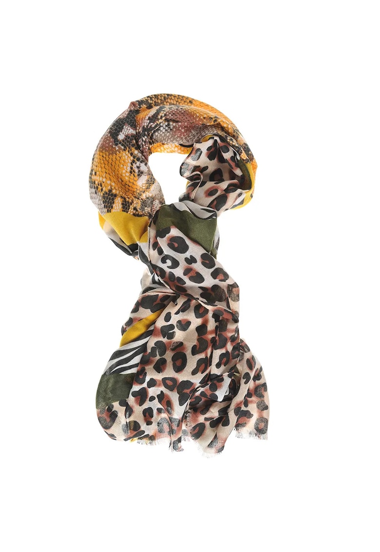 Esarfa cu model animal print 80x180 cm - Paris Esarfa cu model animal print 80x180 cm - Paris