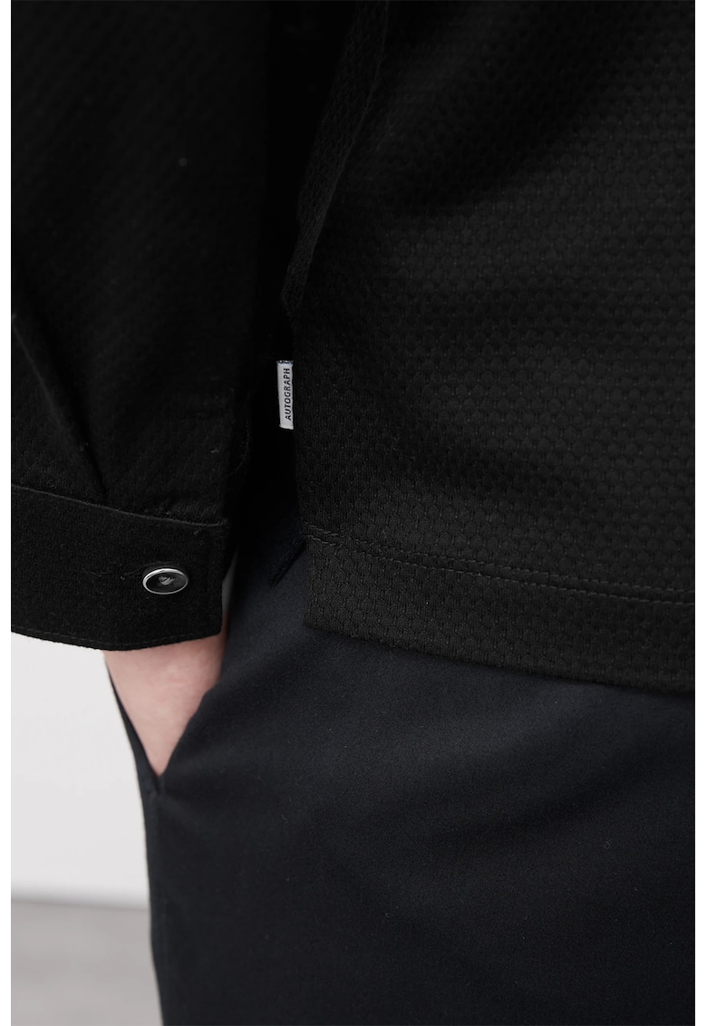 Bluza polo cu model uni