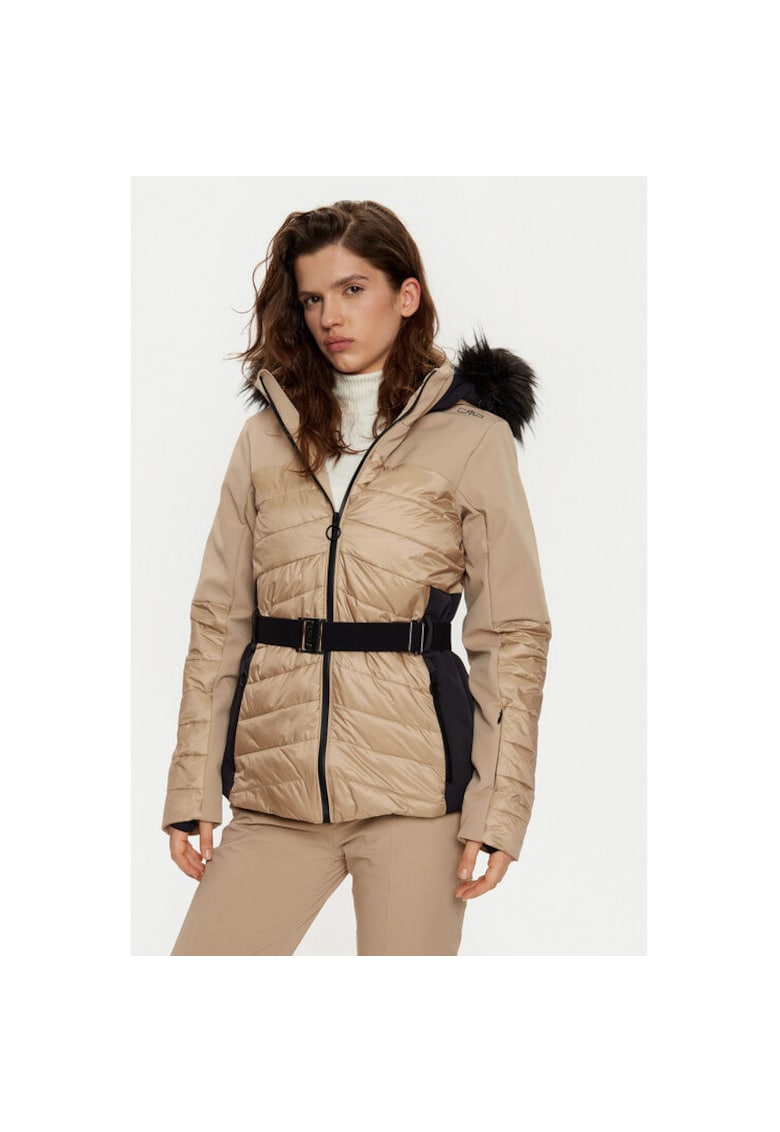 Geaca ski dama -  304332098 - Poliester - Alb