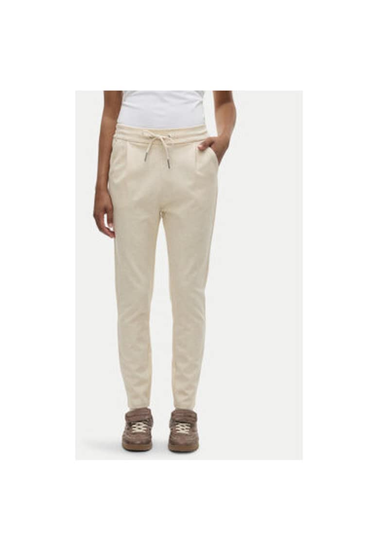 Pantaloni dama -  304785641 - Viscoza/Nylon - Bej