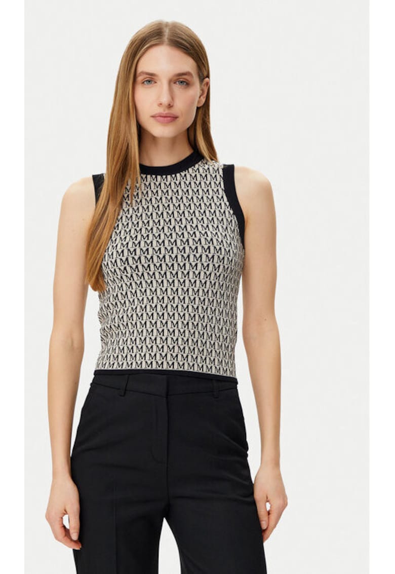 Top dama -  305253156 - Viscoza/Poliamida - Negru