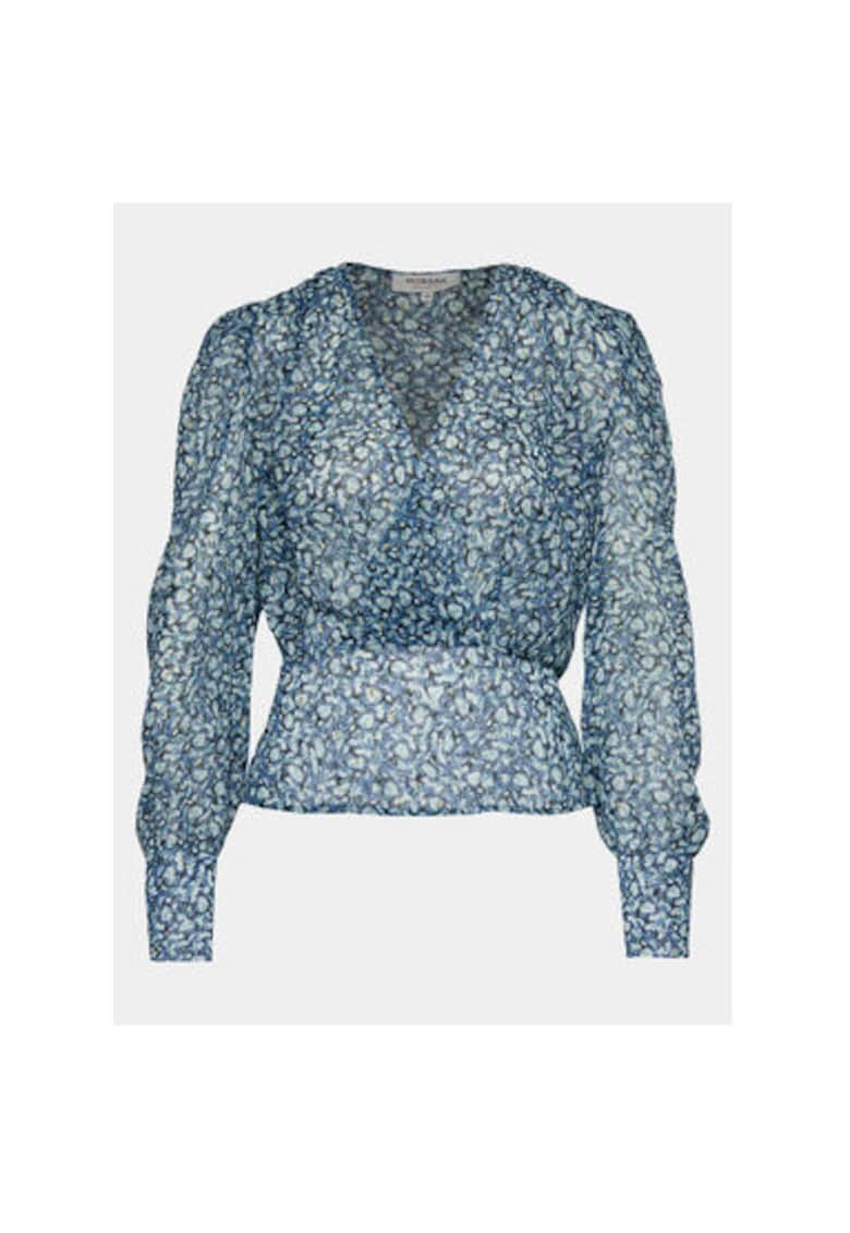 Bluza dama - 303917586 - Poliester reciclat - Albastru - Albastru