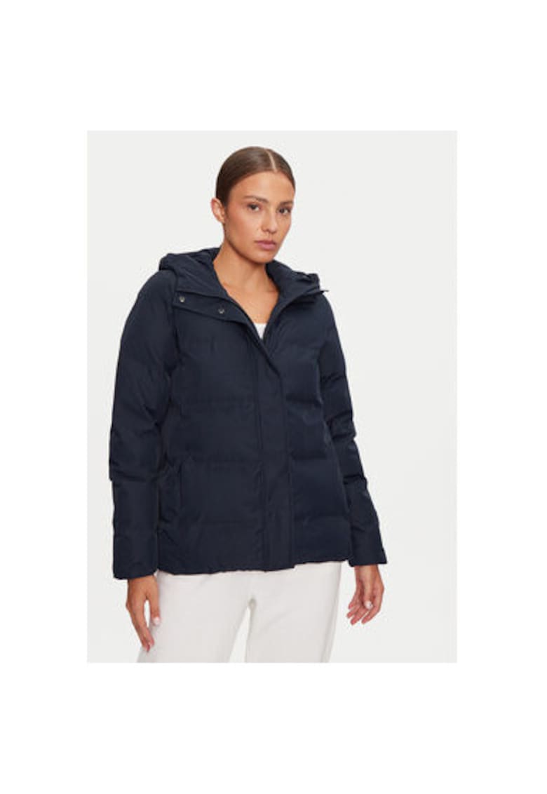 Geaca albastra dama poliester - Albastru