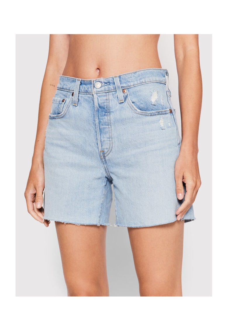 Blugi Dama - Levi S - 300292679 - Bumbac/Elastan - 23 - Albastru