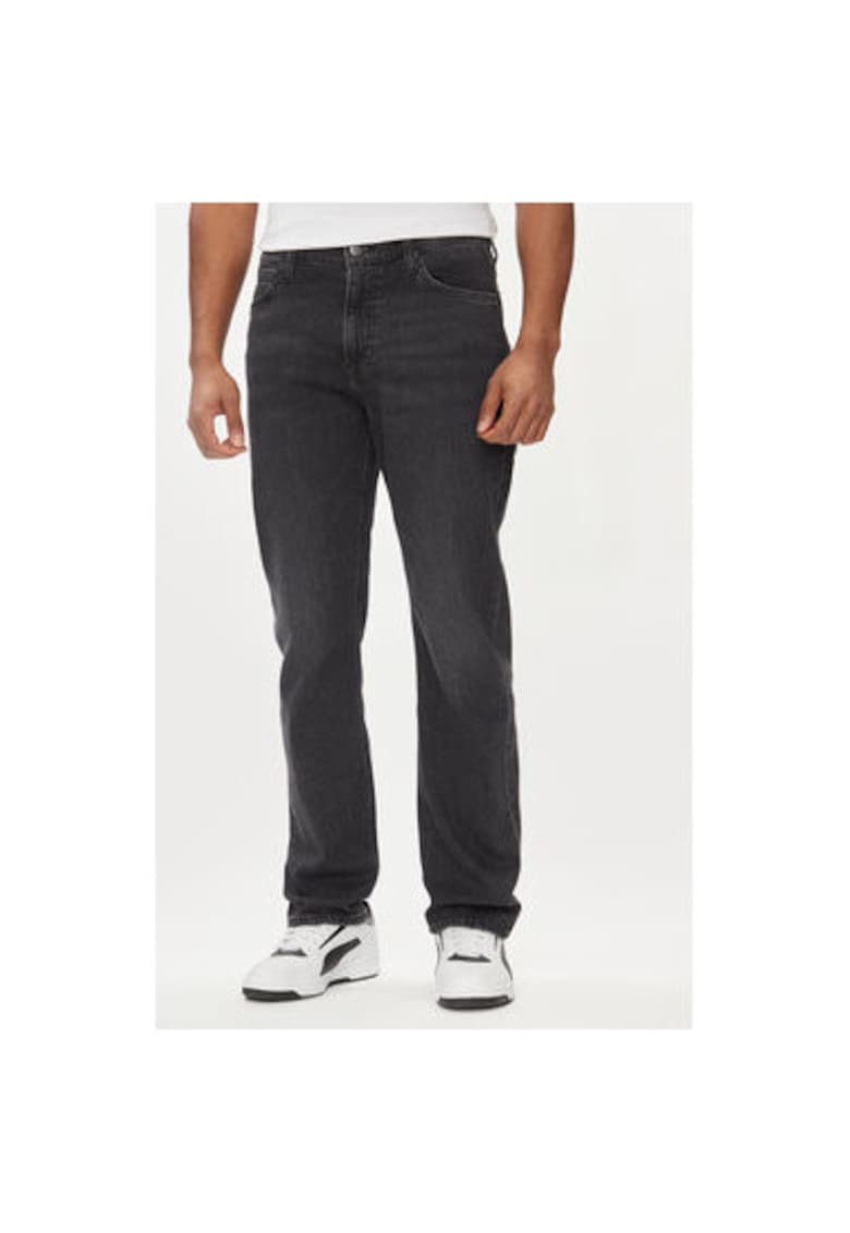 Blugi barbati - 304133411 - Bumbac - Negru - Negru