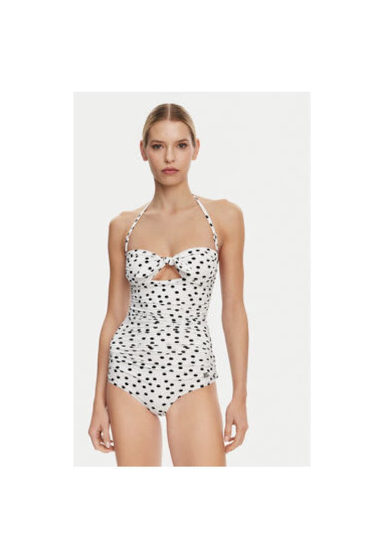 Costum de baie Dama -  305315311 - Poliamida - Elastan - Alb