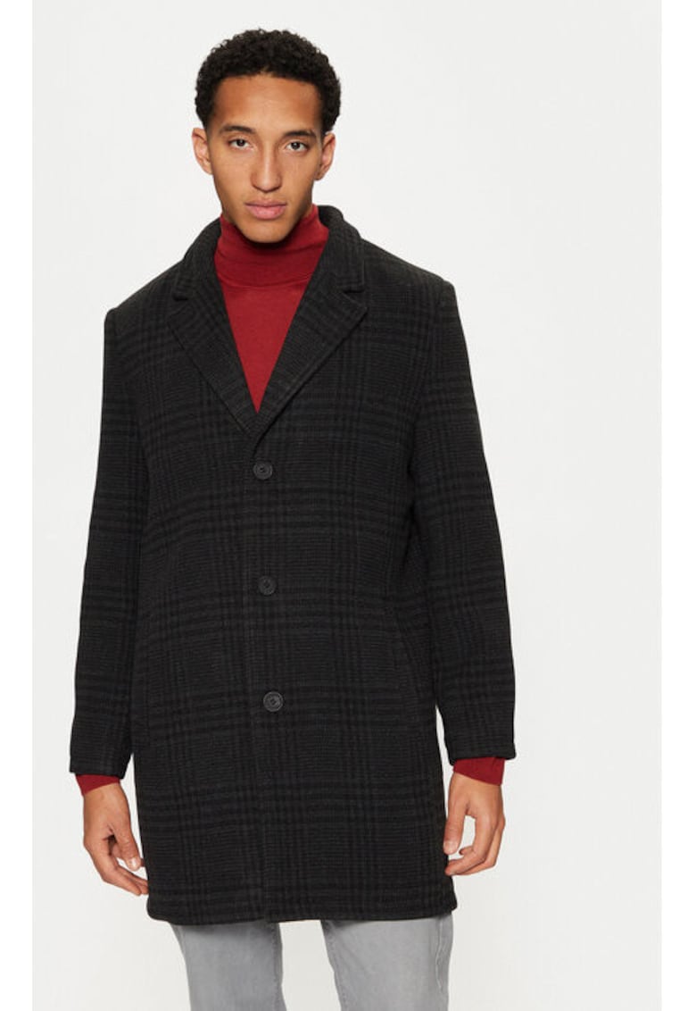 Palton barbati -  304527036 - Poliester - Negru