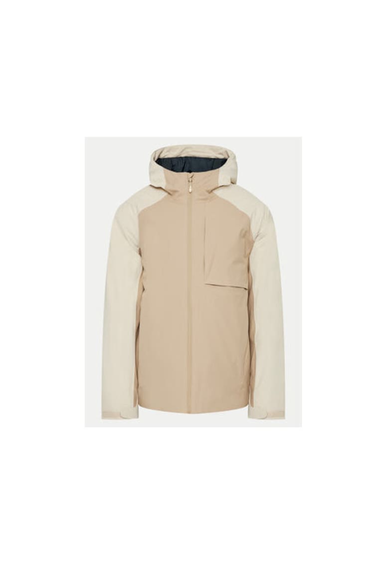 Geaca ski barbati -  303945480 - Poliester - Bej