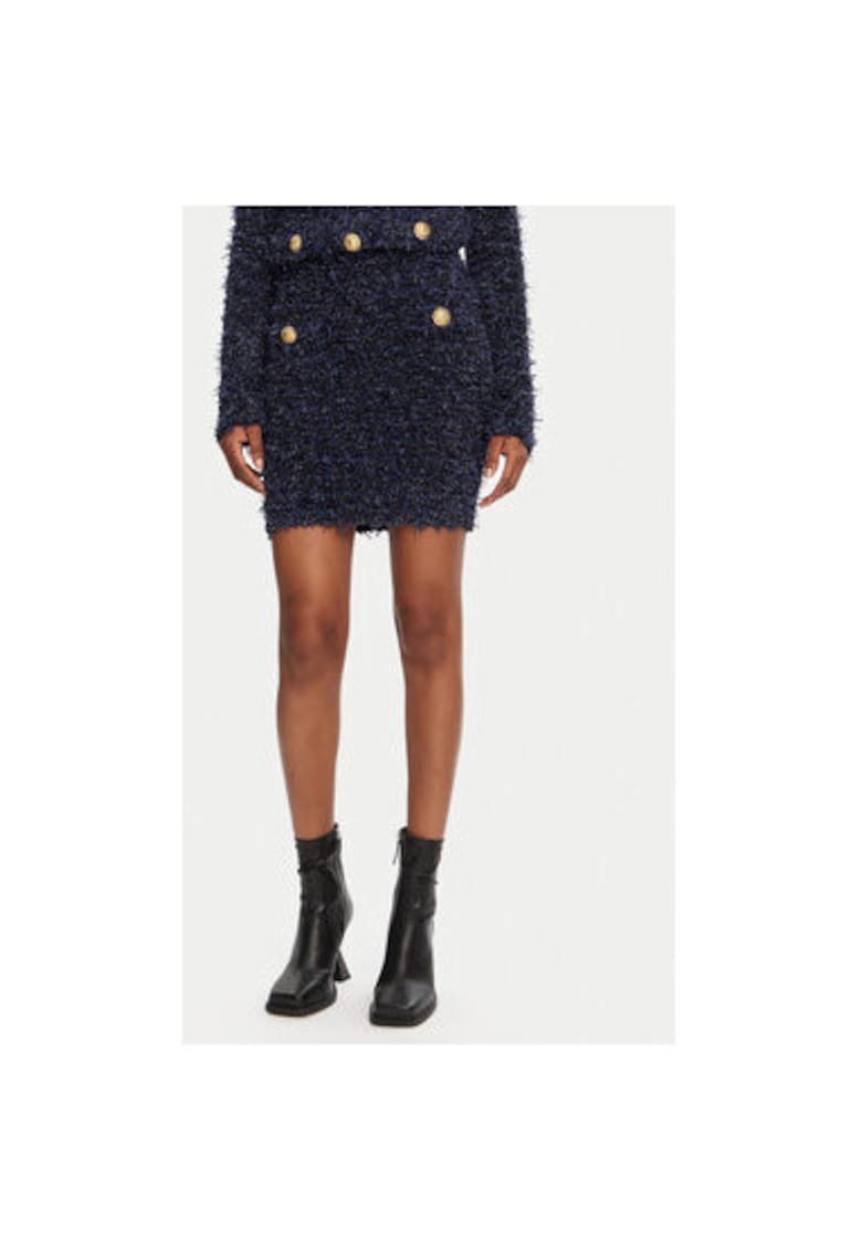 Fusta Dama -  305313478 - Poliamida - Viscoza - Albastru