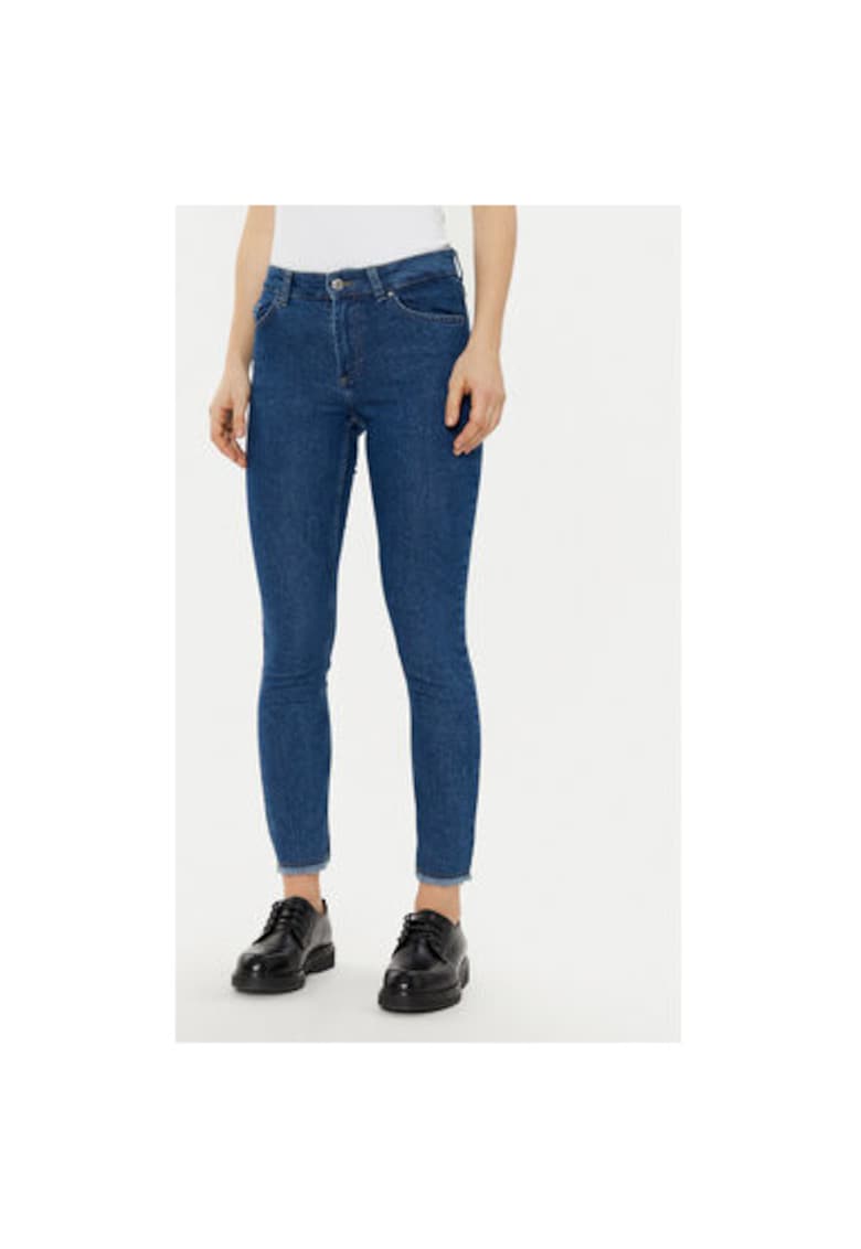 Blugi dama - 304784408 - Bumbac/Poliester - Albastru - Albastru