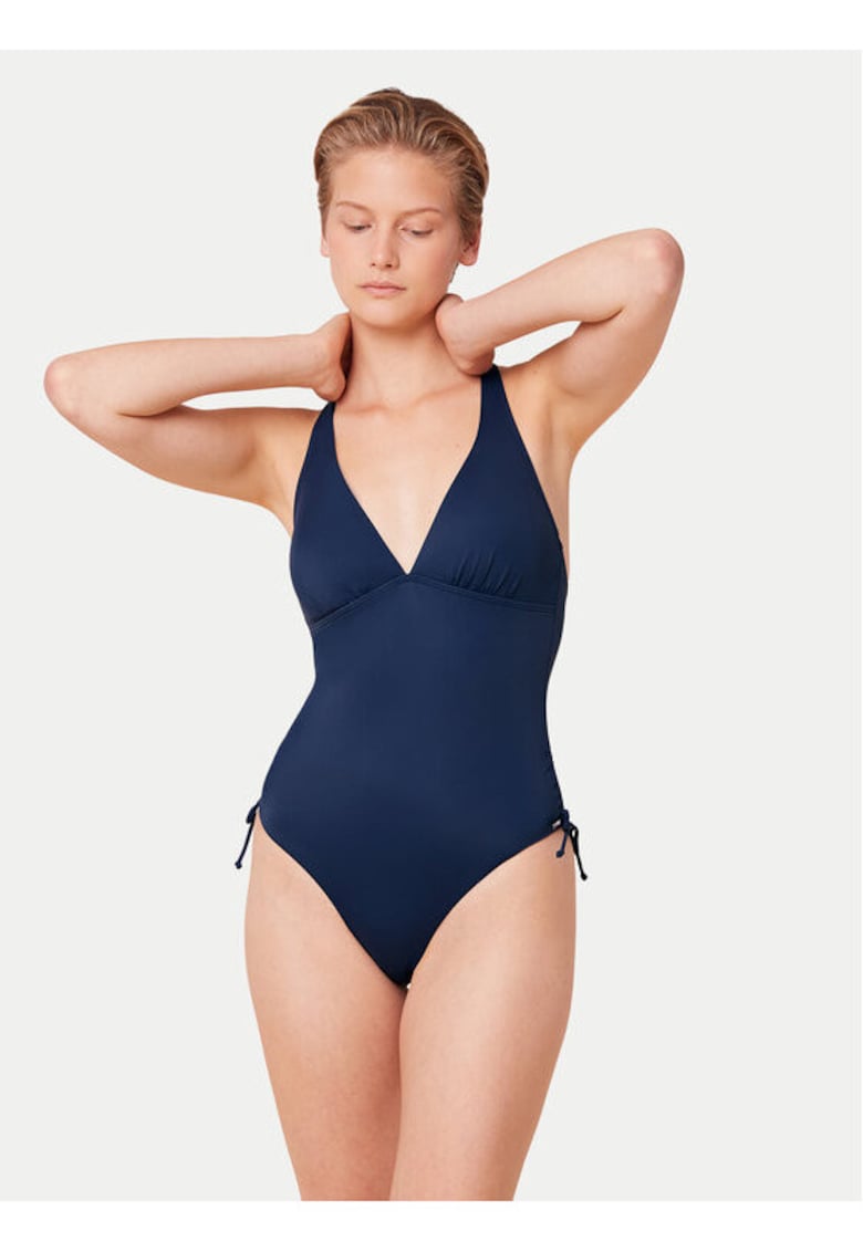 Costum de baie dama - 303574734 - Poliamida/Elastan - Albastru