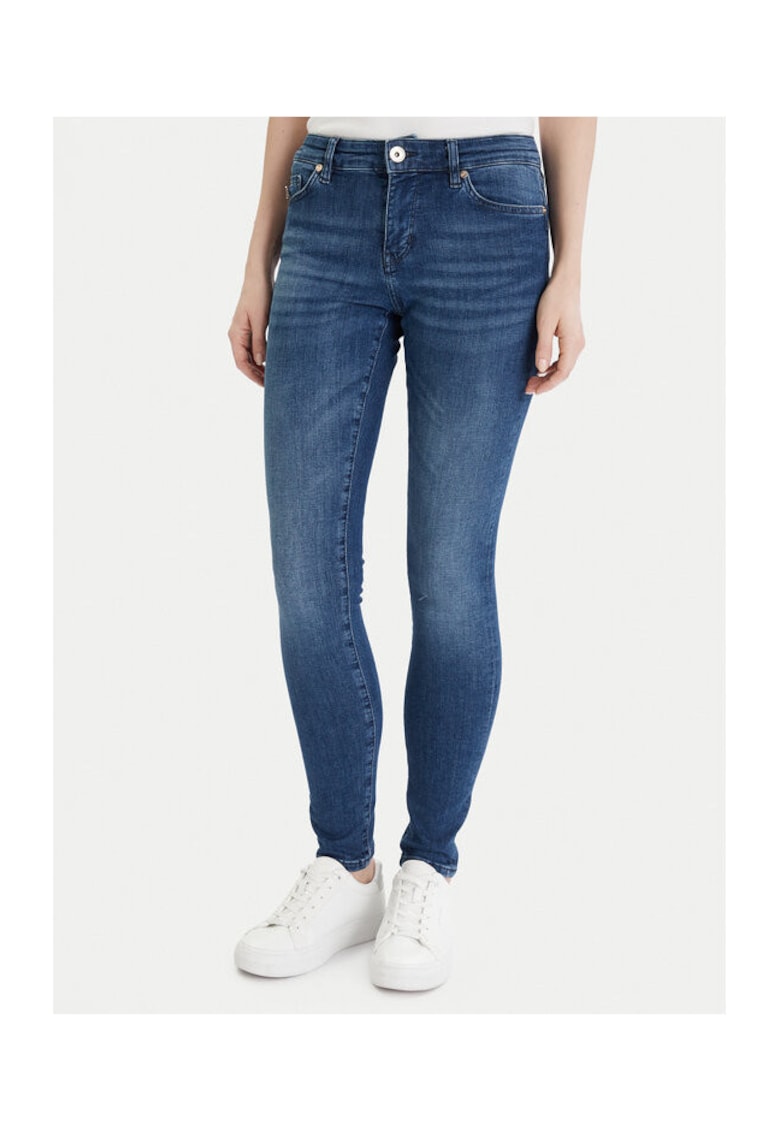 Blugi Dama - 303885588 - Bumbac/Elastan - Albastru - Albastru