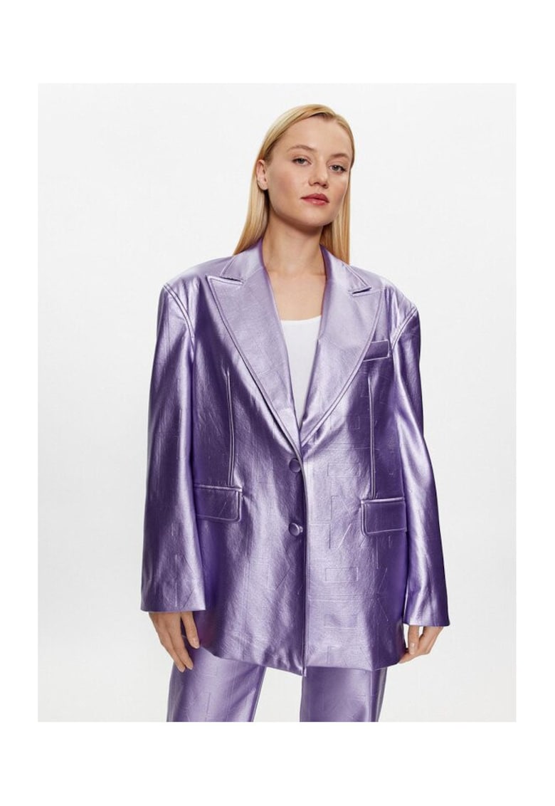 Sacou Dama - 302826902 - Piele ecologica - 34 EU - Violet