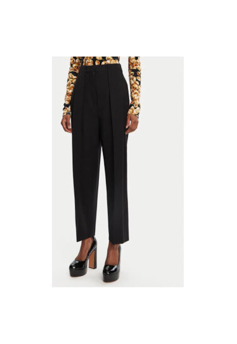 Pantaloni Dama -  305313492 - Lana - Negru