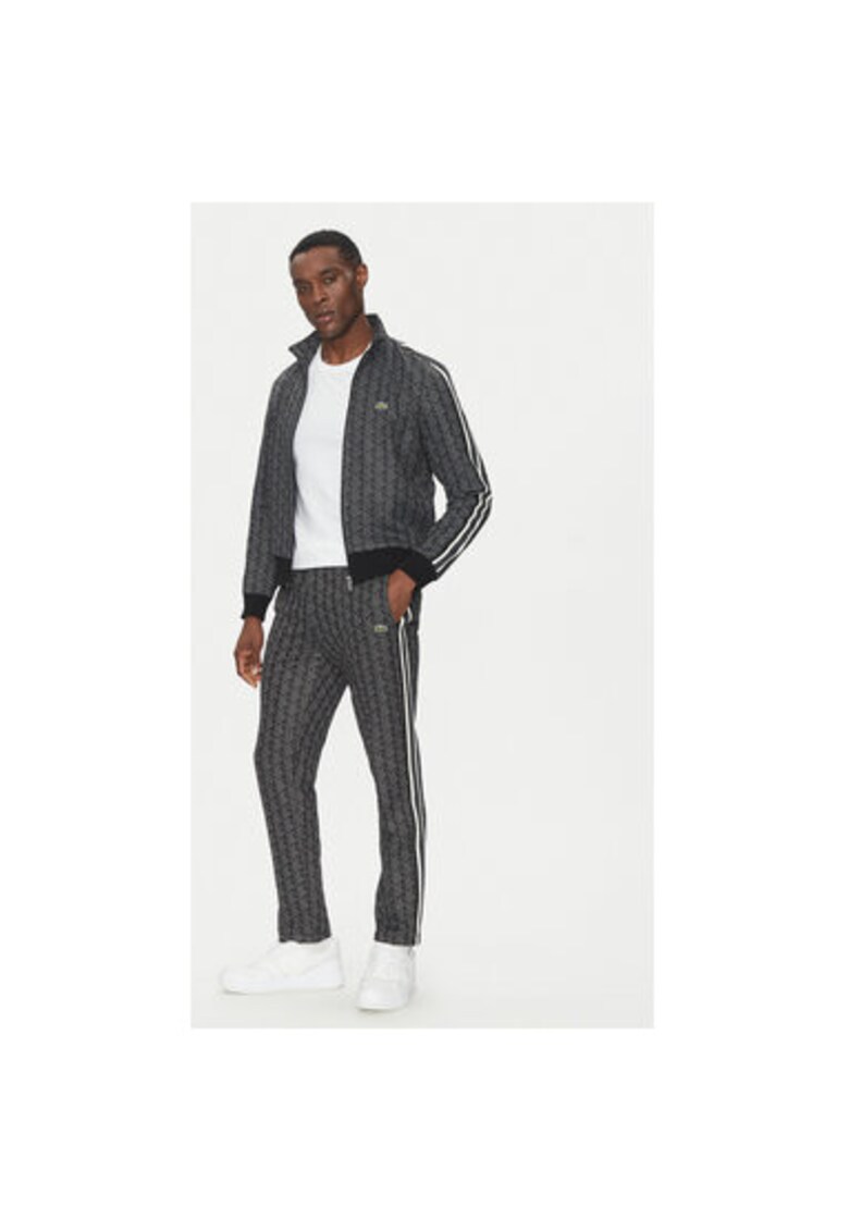 Pantaloni barbati - 304997624 - Poliester/Bumbac - Gri - Gri